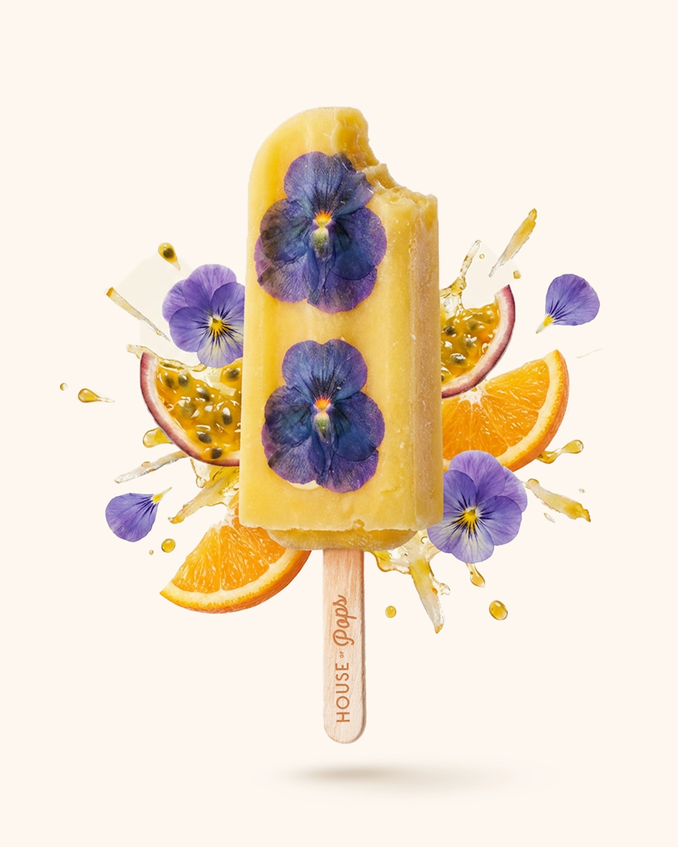 ORANGE PASSION BLOOM POP